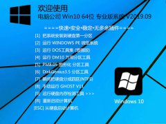 电脑公司 Win10 64位 专业版系统 V2019.09_Win10 64位专-爱游戏ayx